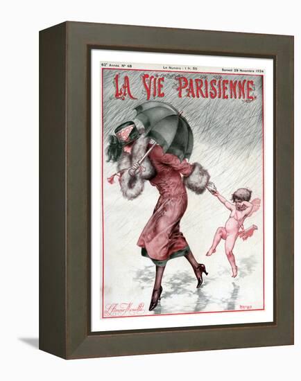 La Vie Parisienne, 1924, France-null-Framed Premier Image Canvas