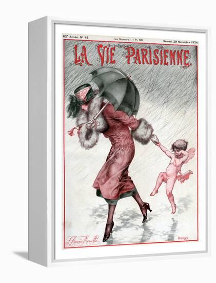 La Vie Parisienne, 1924, France-null-Framed Premier Image Canvas