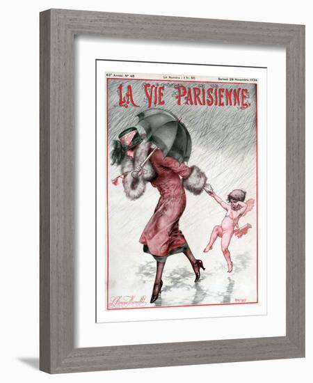 La Vie Parisienne, 1924, France-null-Framed Giclee Print