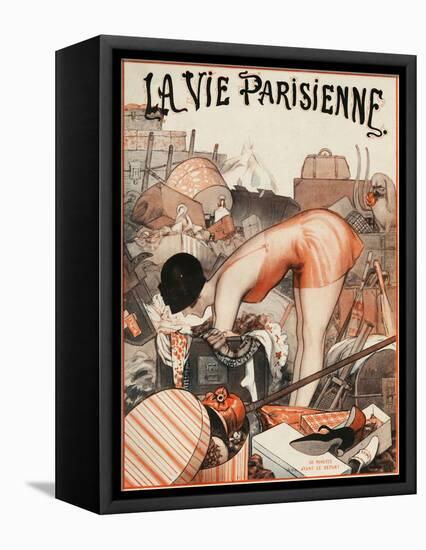 La Vie Parisienne, 1924, France-null-Framed Premier Image Canvas