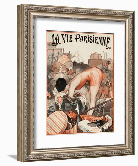 La Vie Parisienne, 1924, France-null-Framed Premium Giclee Print