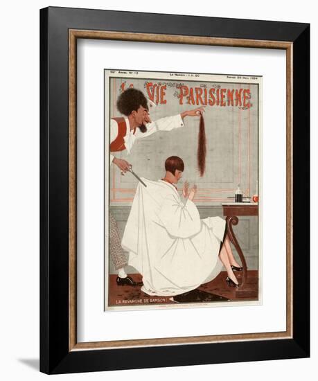 La Vie Parisienne, 1924, France-null-Framed Giclee Print