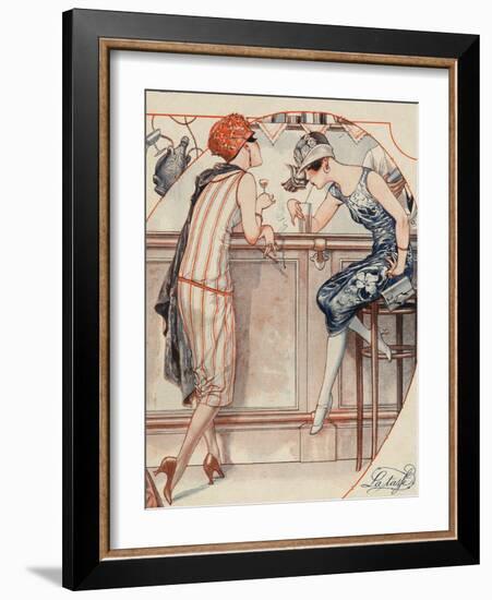La Vie Parisienne, 1925, France-null-Framed Giclee Print