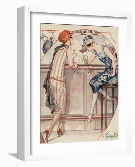 La Vie Parisienne, 1925, France-null-Framed Giclee Print