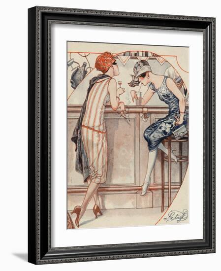 La Vie Parisienne, 1925, France-null-Framed Giclee Print