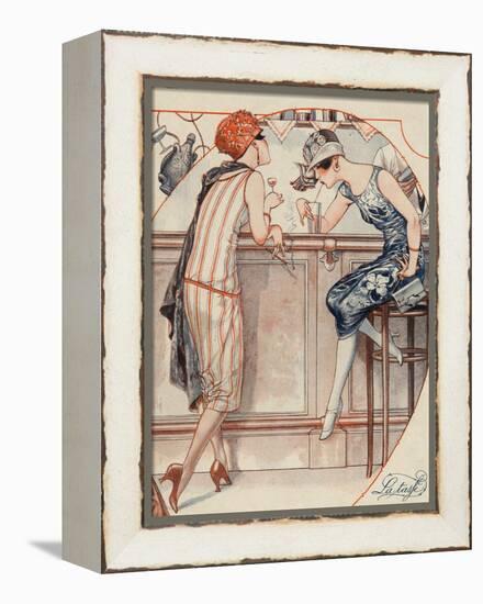 La Vie Parisienne, 1925, France-null-Framed Premier Image Canvas