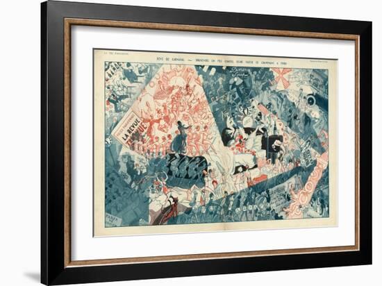 La Vie Parisienne, 1925, France-null-Framed Giclee Print