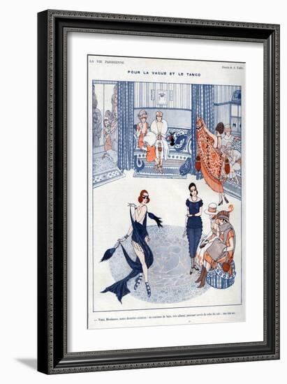 La Vie Parisienne, A Vallee, 19119, France-null-Framed Giclee Print