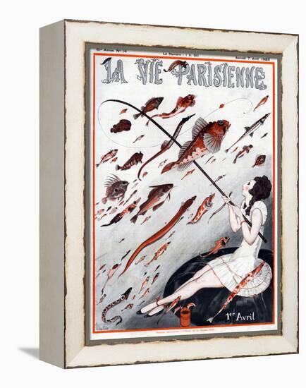 La Vie Parisienne, A Vallee, 1923, France-null-Framed Premier Image Canvas