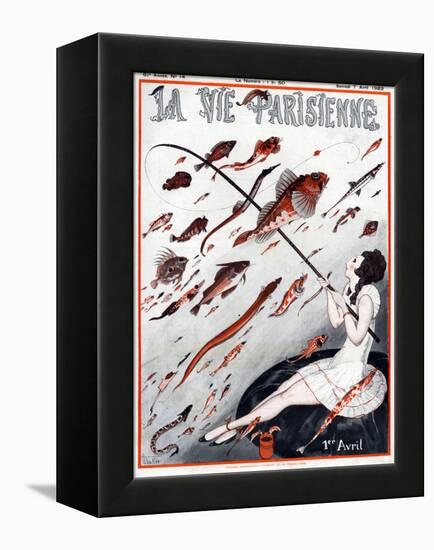 La Vie Parisienne, A Vallee, 1923, France-null-Framed Premier Image Canvas