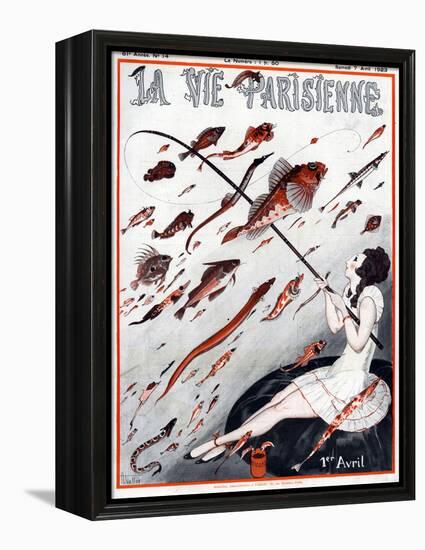 La Vie Parisienne, A Vallee, 1923, France-null-Framed Premier Image Canvas