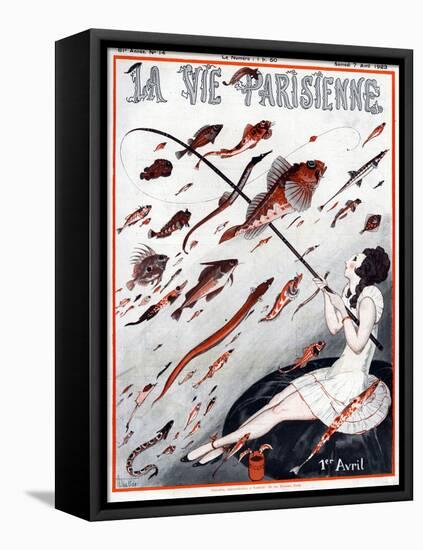 La Vie Parisienne, A Vallee, 1923, France-null-Framed Premier Image Canvas