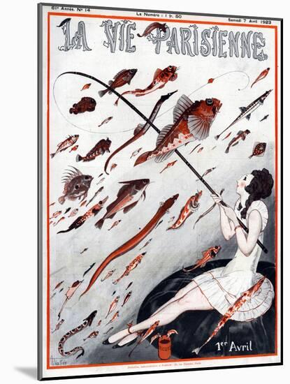 La Vie Parisienne, A Vallee, 1923, France-null-Mounted Giclee Print