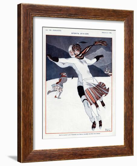 La Vie Parisienne, A Vallee, 1923, France-null-Framed Giclee Print