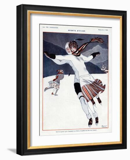 La Vie Parisienne, A Vallee, 1923, France-null-Framed Giclee Print