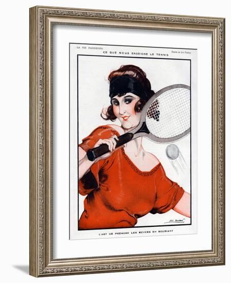 La Vie Parisienne, A Vallee, 1923, France-null-Framed Giclee Print