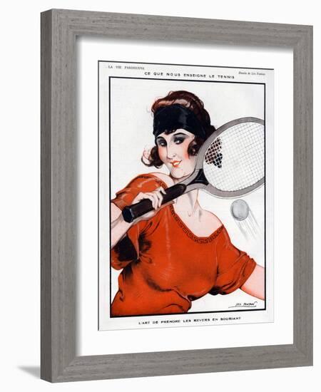 La Vie Parisienne, A Vallee, 1923, France-null-Framed Giclee Print