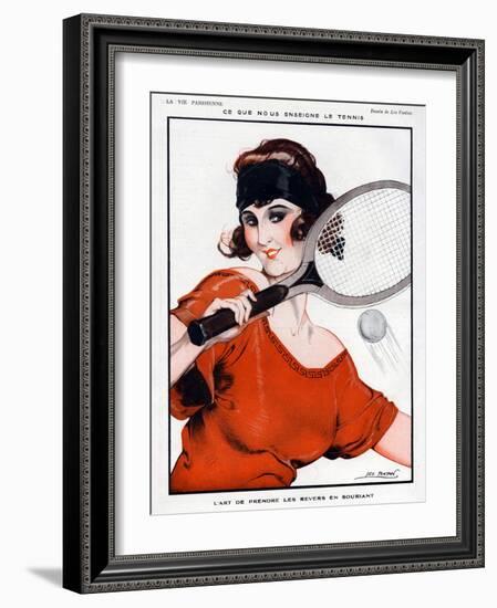 La Vie Parisienne, A Vallee, 1923, France-null-Framed Giclee Print