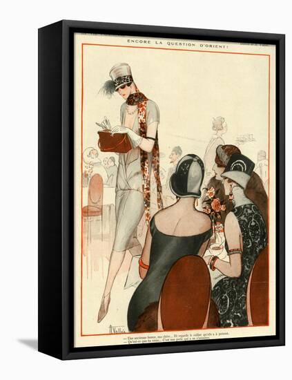 La Vie Parisienne, A Vallee, 1924, France-null-Framed Premier Image Canvas
