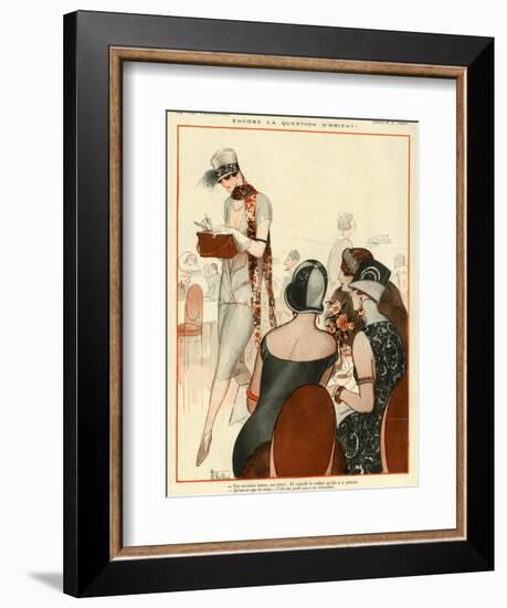 La Vie Parisienne, A Vallee, 1924, France-null-Framed Giclee Print