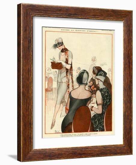 La Vie Parisienne, A Vallee, 1924, France-null-Framed Giclee Print