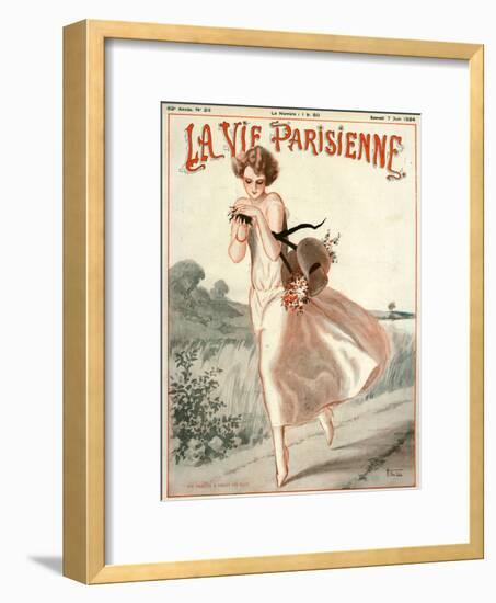 La Vie Parisienne, A Vallee, 1924, France-null-Framed Giclee Print