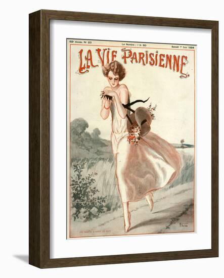 La Vie Parisienne, A Vallee, 1924, France-null-Framed Giclee Print