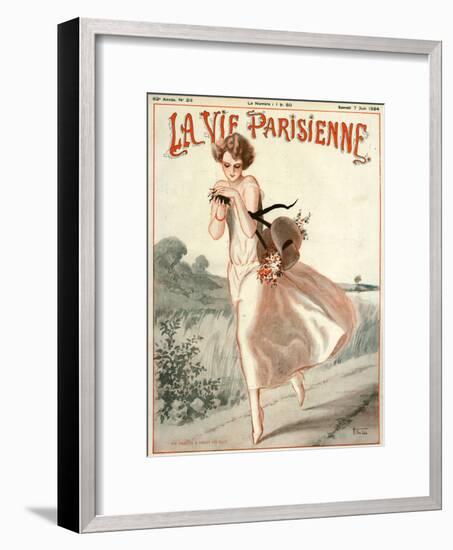 La Vie Parisienne, A Vallee, 1924, France-null-Framed Giclee Print