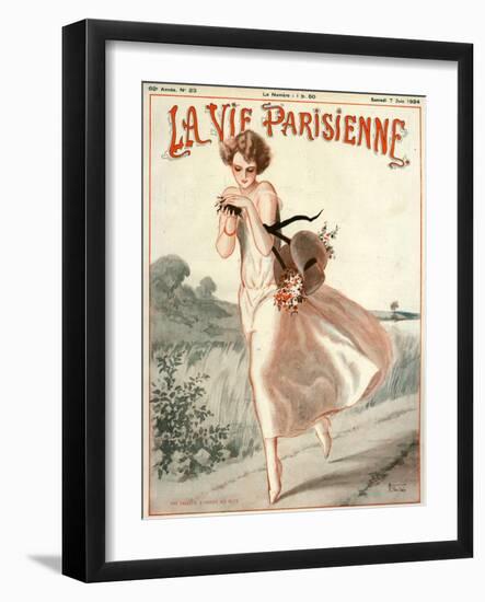 La Vie Parisienne, A Vallee, 1924, France-null-Framed Giclee Print