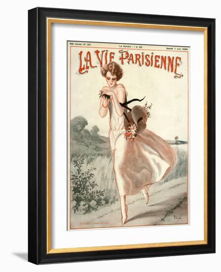 La Vie Parisienne, A Vallee, 1924, France-null-Framed Giclee Print