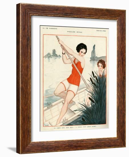 La Vie Parisienne, A Vallee, 1924, France-null-Framed Giclee Print