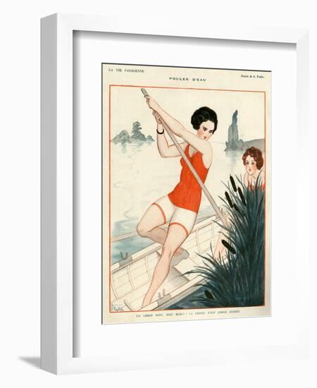 La Vie Parisienne, A Vallee, 1924, France-null-Framed Giclee Print