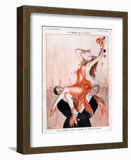 La Vie Parisienne, A Vallee, France-null-Framed Premium Giclee Print