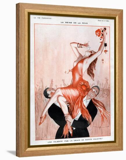 La Vie Parisienne, A Vallee, France-null-Framed Premier Image Canvas