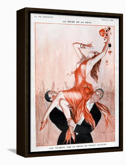 La Vie Parisienne, A Vallee, France-null-Framed Premier Image Canvas