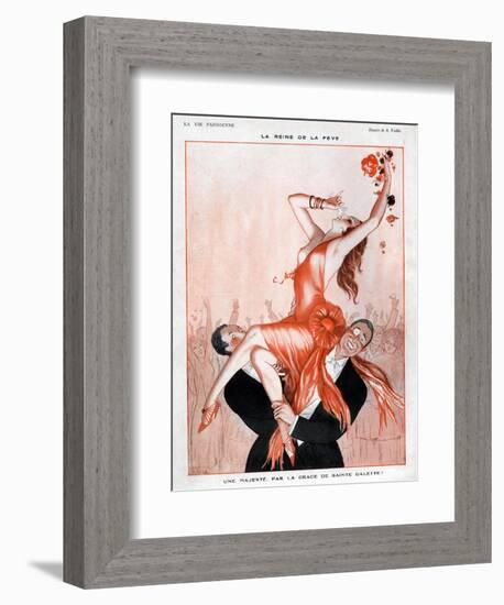 La Vie Parisienne, A Vallee, France-null-Framed Giclee Print