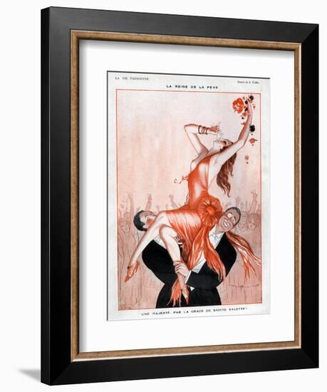 La Vie Parisienne, A Vallee, France--Framed Giclee Print