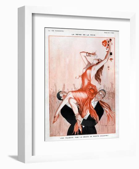 La Vie Parisienne, A Vallee, France-null-Framed Giclee Print