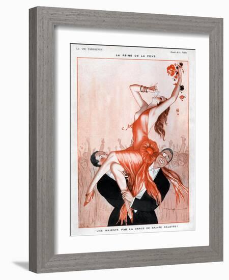 La Vie Parisienne, A Vallee, France-null-Framed Giclee Print