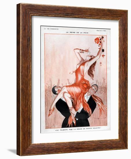 La Vie Parisienne, A Vallee, France-null-Framed Giclee Print