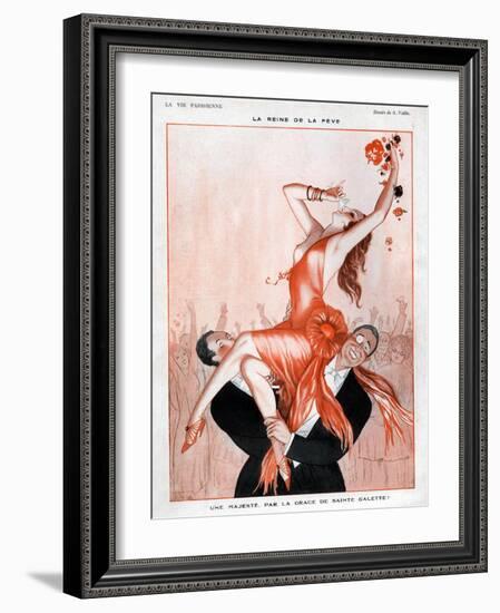 La Vie Parisienne, A Vallee, France-null-Framed Giclee Print