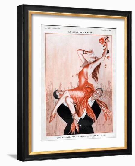 La Vie Parisienne, A Vallee, France-null-Framed Giclee Print