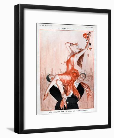 La Vie Parisienne, A Vallee, France-null-Framed Premium Giclee Print