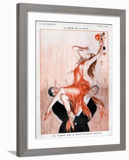 La Vie Parisienne, A Vallee, France-null-Framed Giclee Print