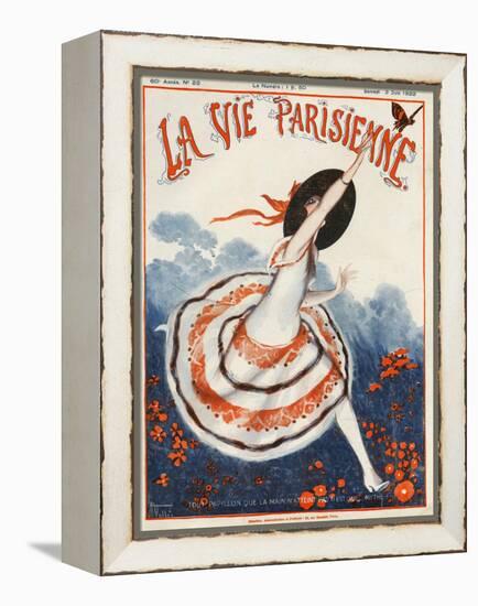 La Vie Parisienne, Armand Vallee, 1922, France-null-Framed Premier Image Canvas