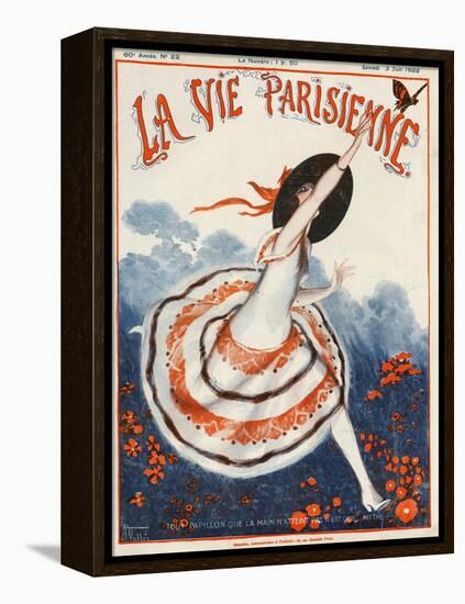 La Vie Parisienne, Armand Vallee, 1922, France-null-Framed Premier Image Canvas