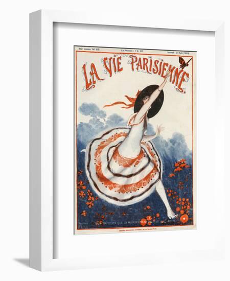 La Vie Parisienne, Armand Vallee, 1922, France-null-Framed Premium Giclee Print