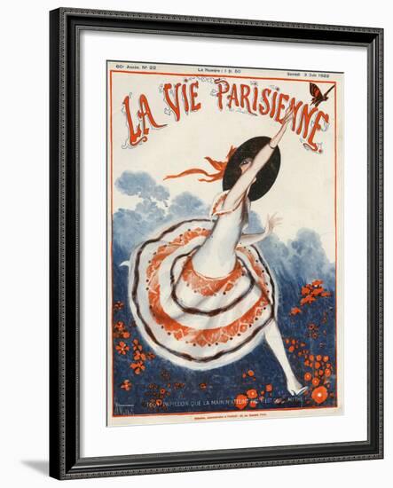 La Vie Parisienne, Armand Vallee, 1922, France-null-Framed Giclee Print