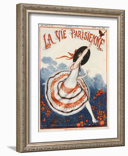 La Vie Parisienne, Armand Vallee, 1922, France-null-Framed Giclee Print