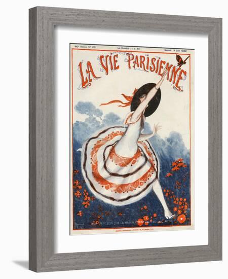 La Vie Parisienne, Armand Vallee, 1922, France-null-Framed Giclee Print